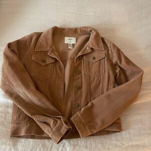 Women's Brown Corduroy Jacket